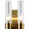 Бра Crystal Lux OTONO AP2 BRASS/TRANSPARENTE