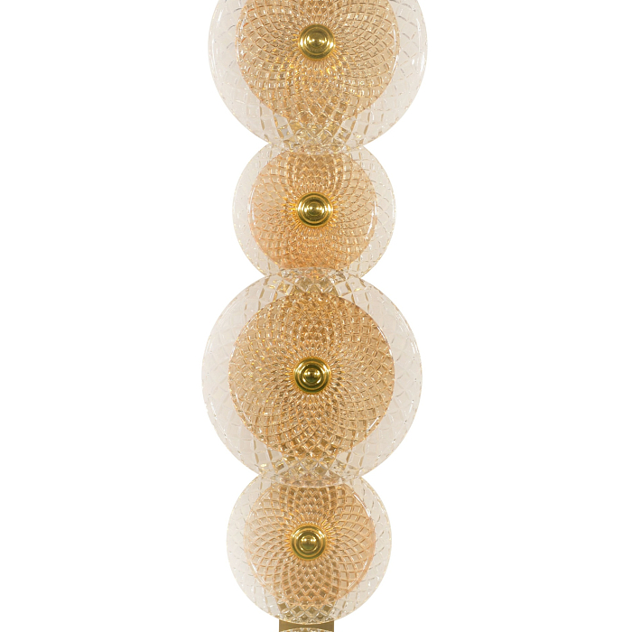 Светильник NewRgy W5856P/6 GOLD+CLEAR+AMBER